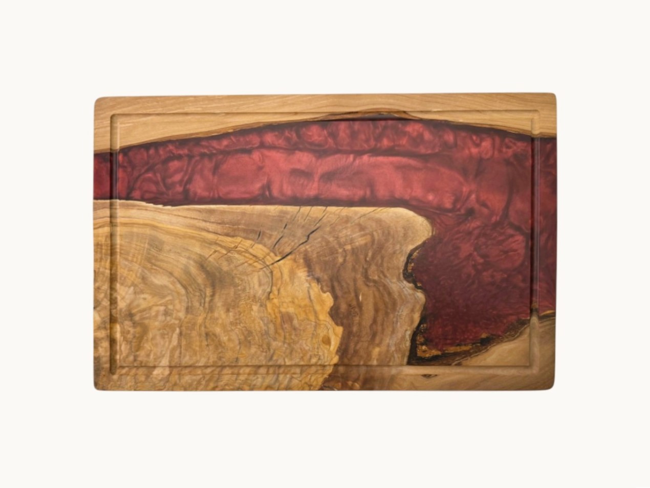 Macemaker Prkénko Epoxy River červená