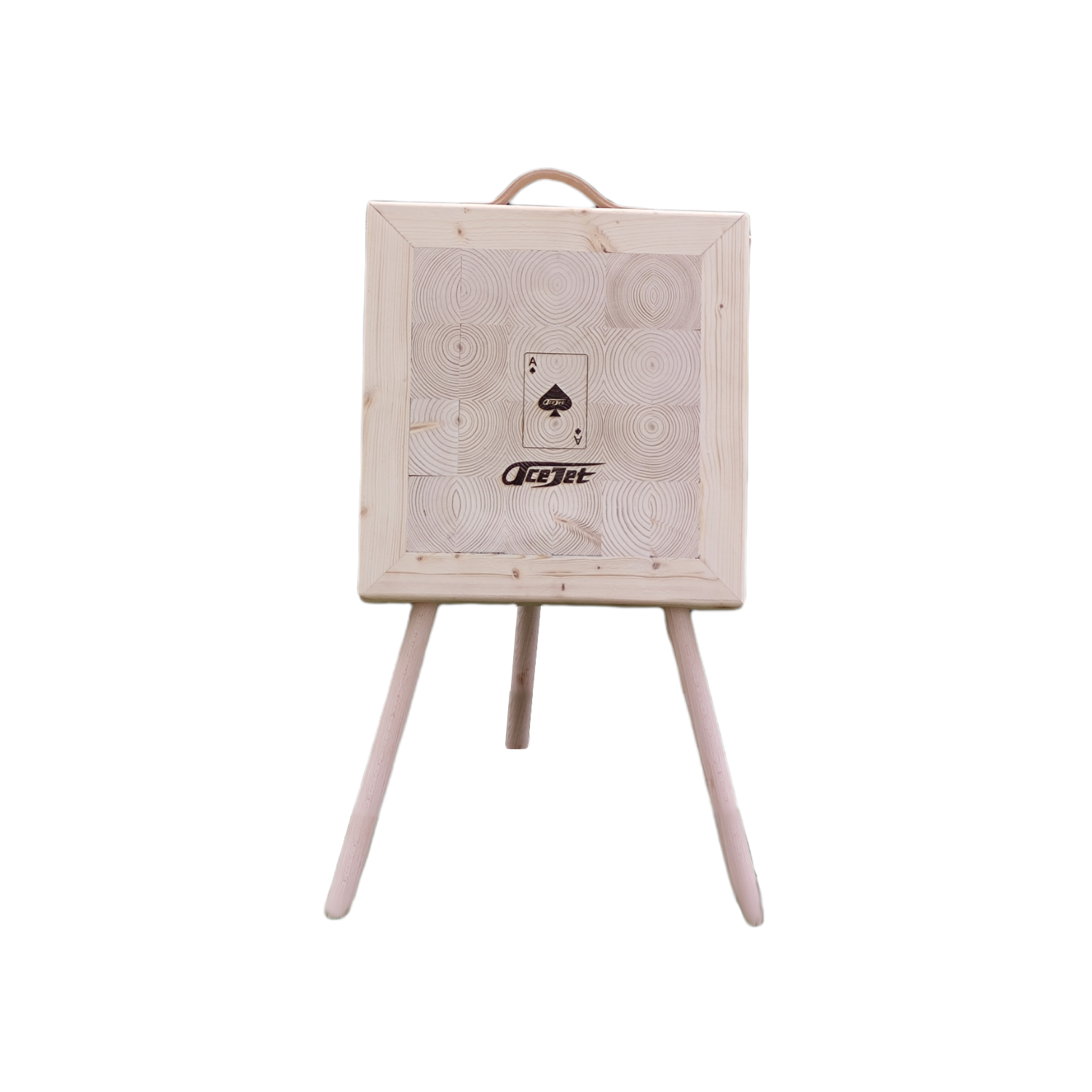 ACEJET STATIONARY ENDGRAIN PRO SQUARE 21" - Terč pro vrhací nože