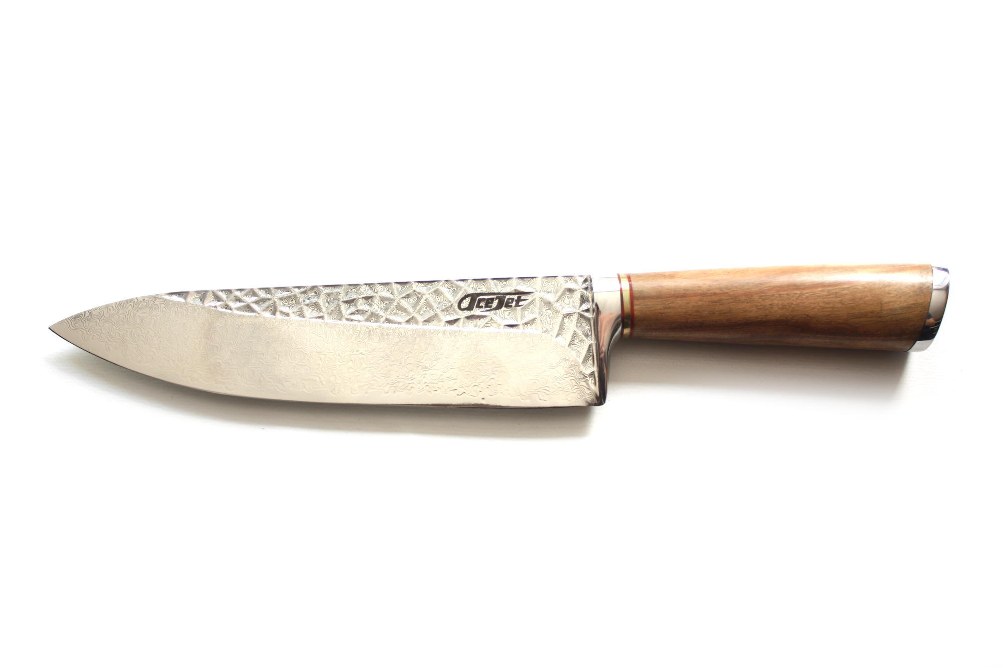 ACEJET HAMMERMAN OLIVE CHEF - SanMai Damaškový Kuchyňský nůž