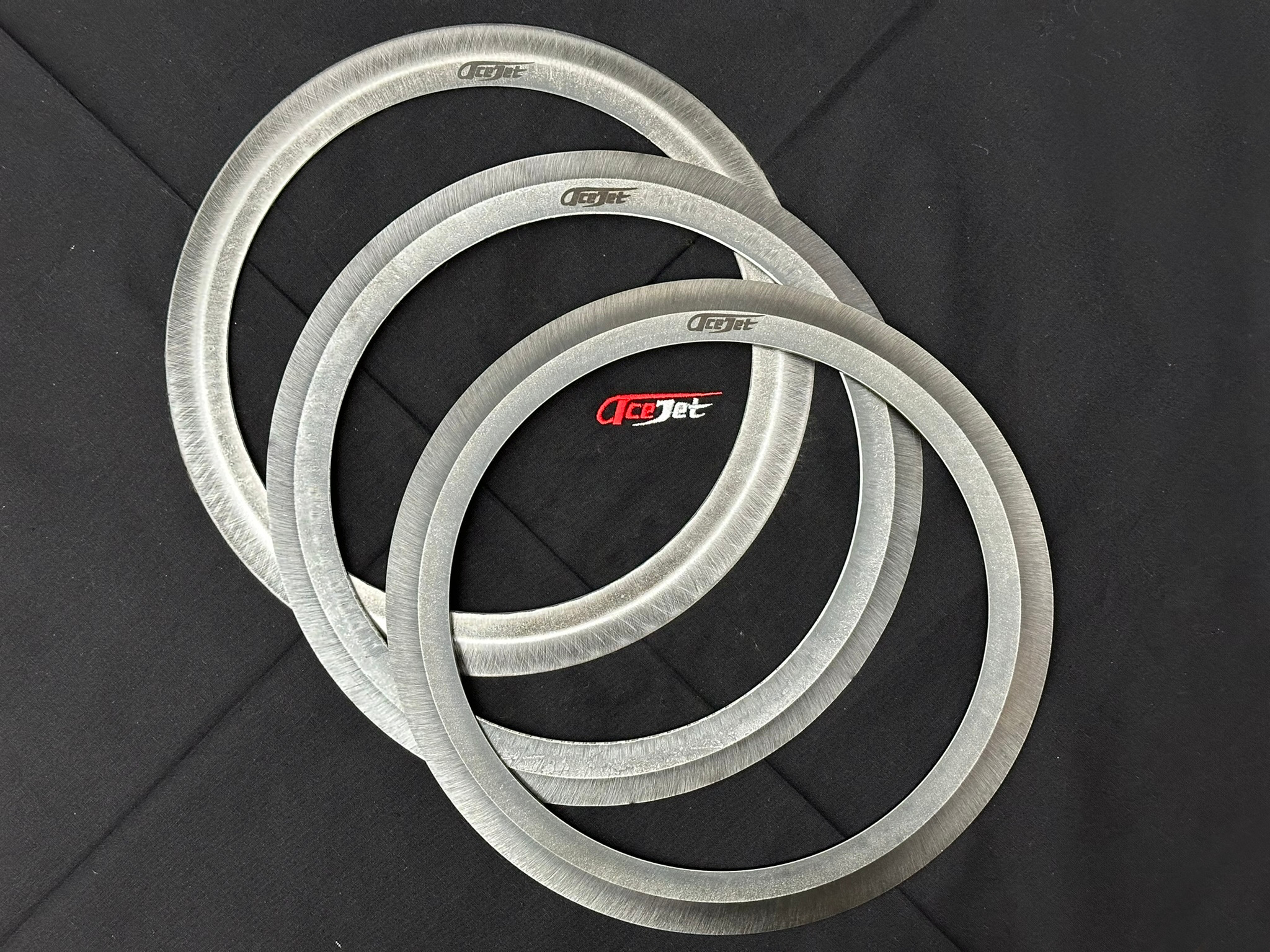 ACEJET Chakram 10" - Pružinová ocel, Sharp Ring - sada 3ks