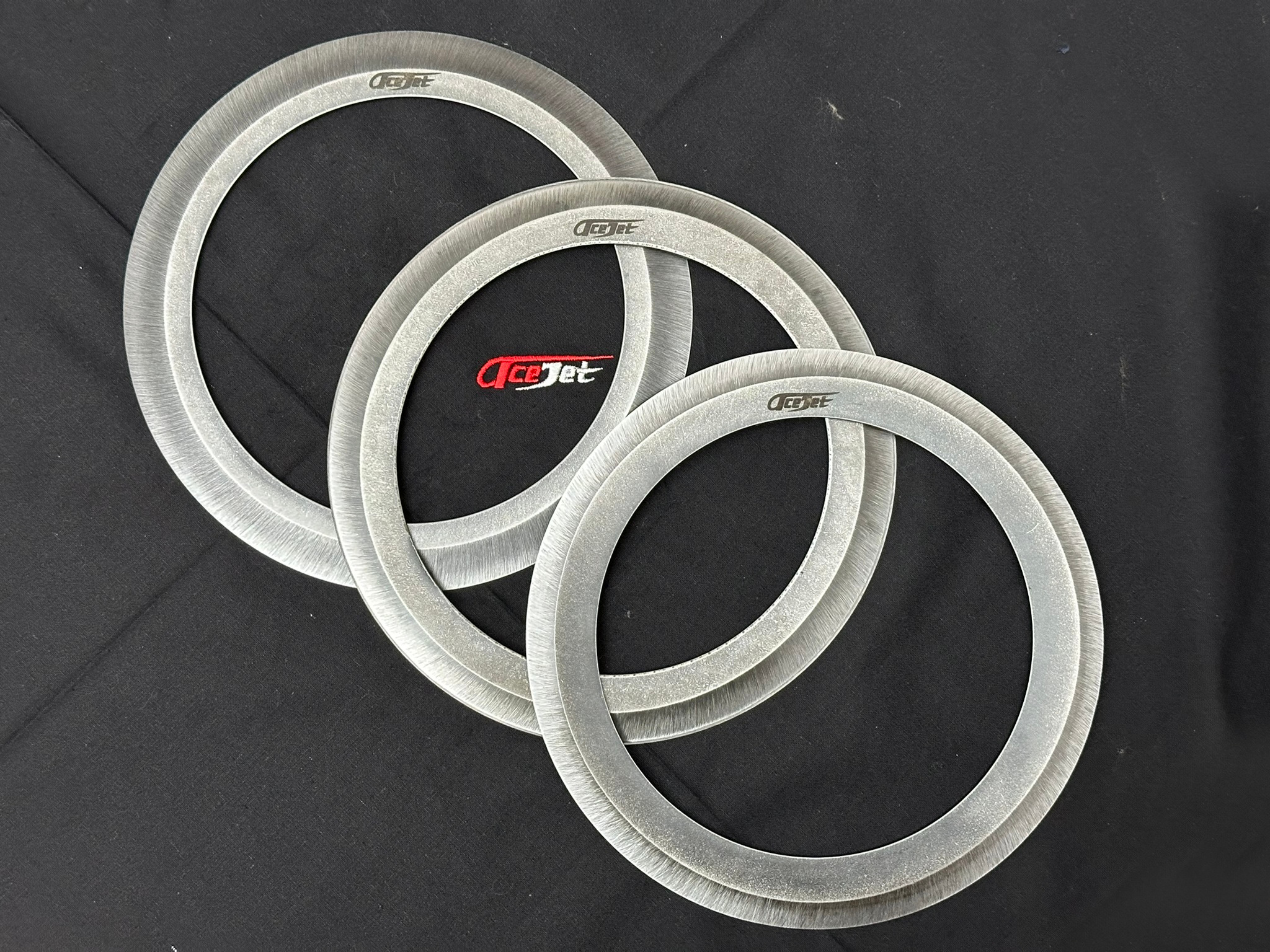 ACEJET Chakram 8" - Pružinová ocel, Sharp Ring - sada 3ks