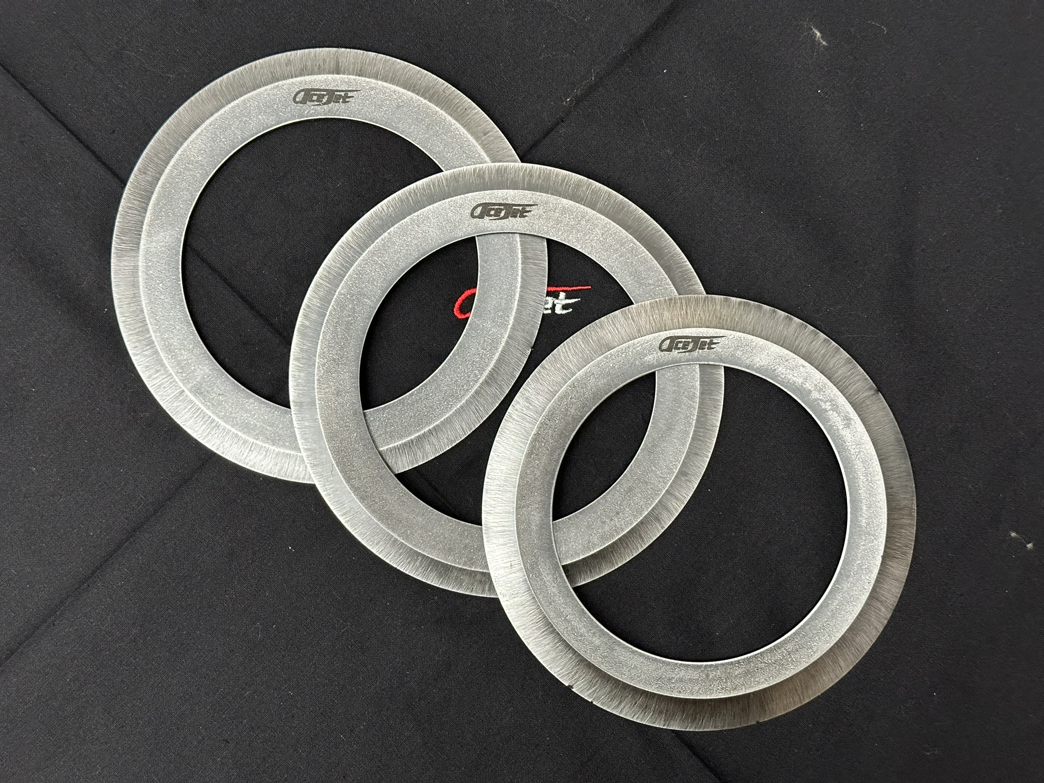ACEJET Chakram 6" - Pružinová ocel, Sharp Ring - sada 3ks